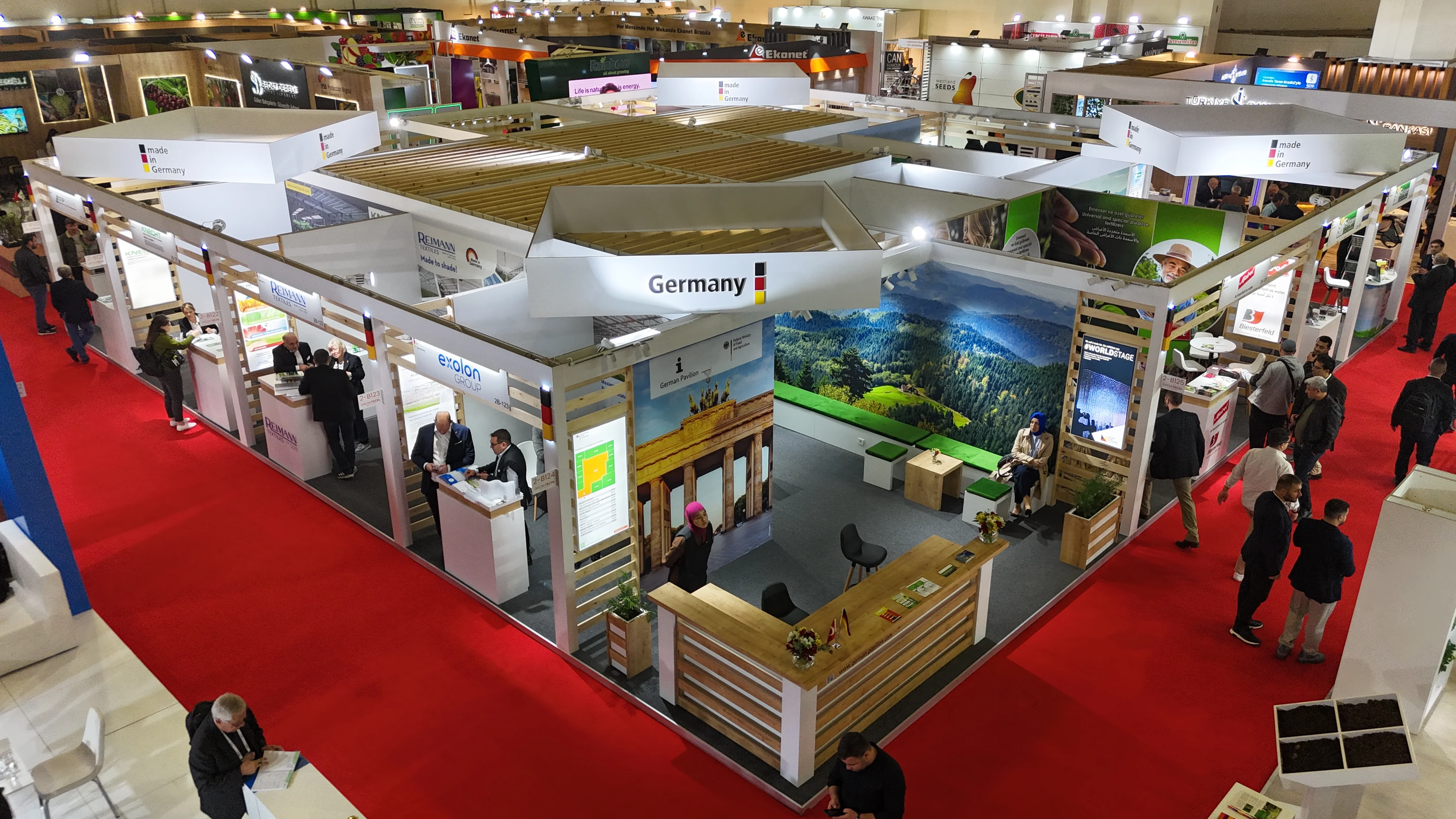 Made in Germany Milli katılım standı Growtech 2024