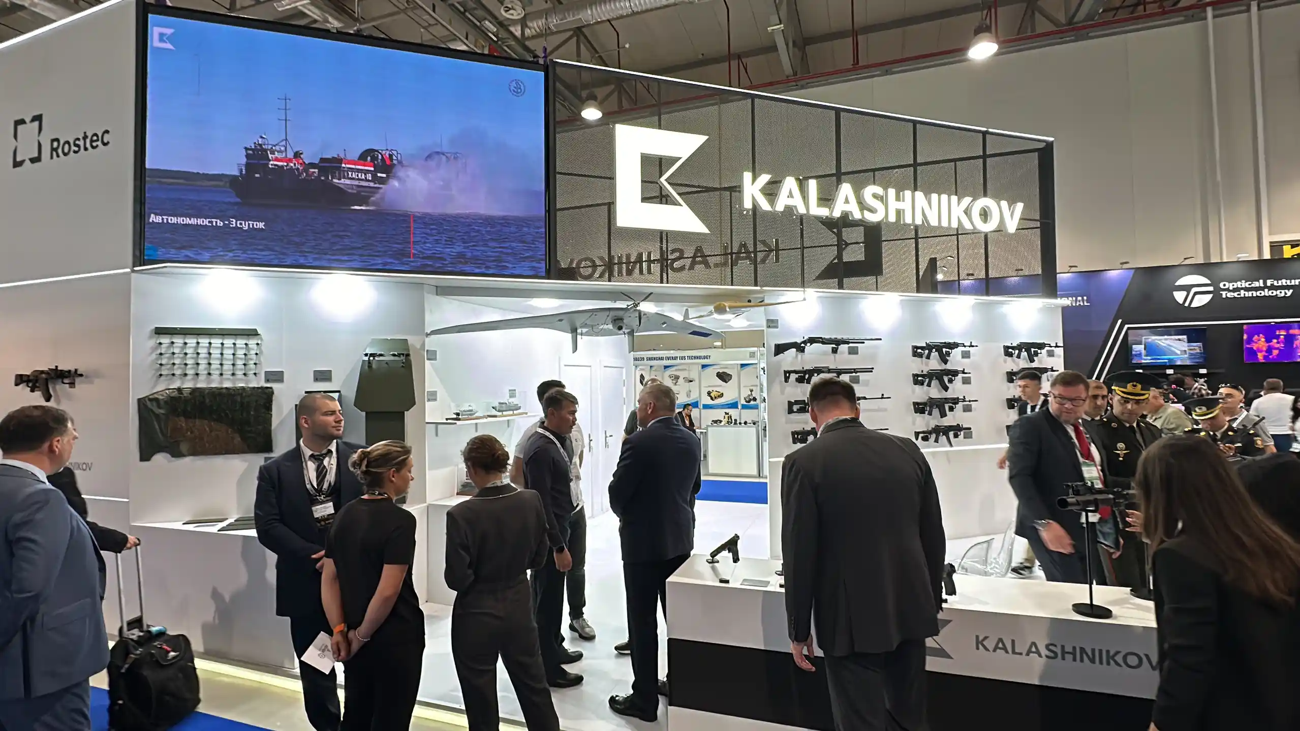 KALASHNİKOV Bakü Expo Center fuar standı