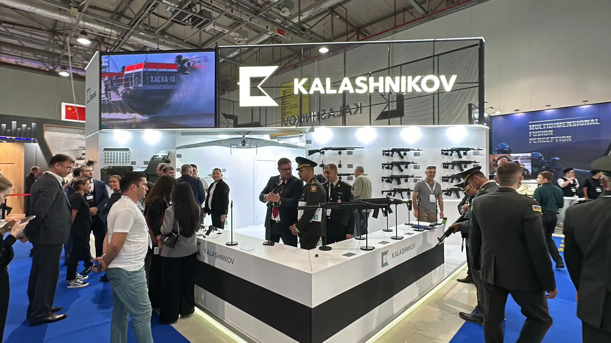 Kalashnikov Baku Adex 2024 Stand Building