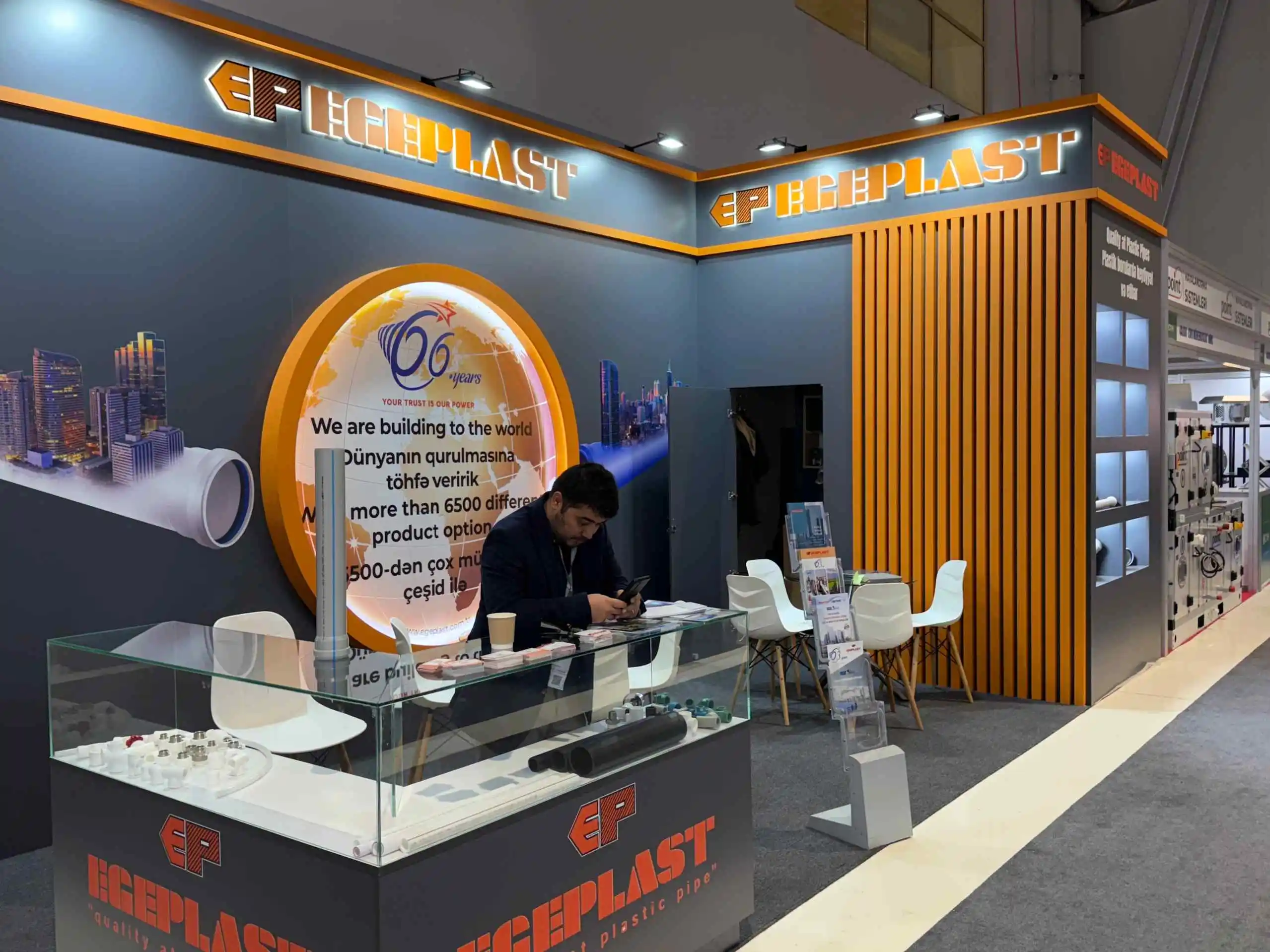 EGEPLAST Bakü Fuar Standı