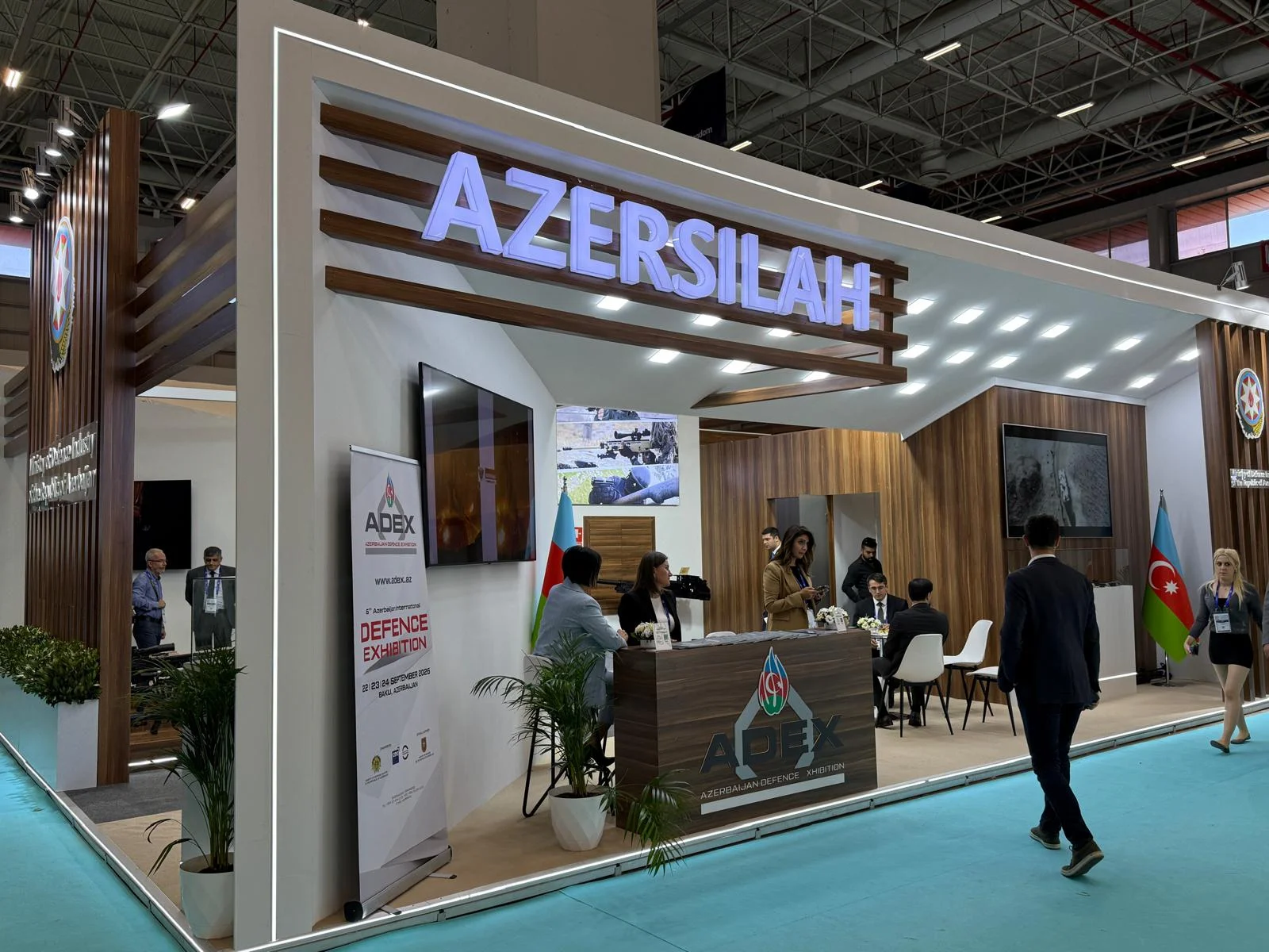 AZERSİLAH HOLDİNG İFM İstanbul Fuar Merkezi fuar standı