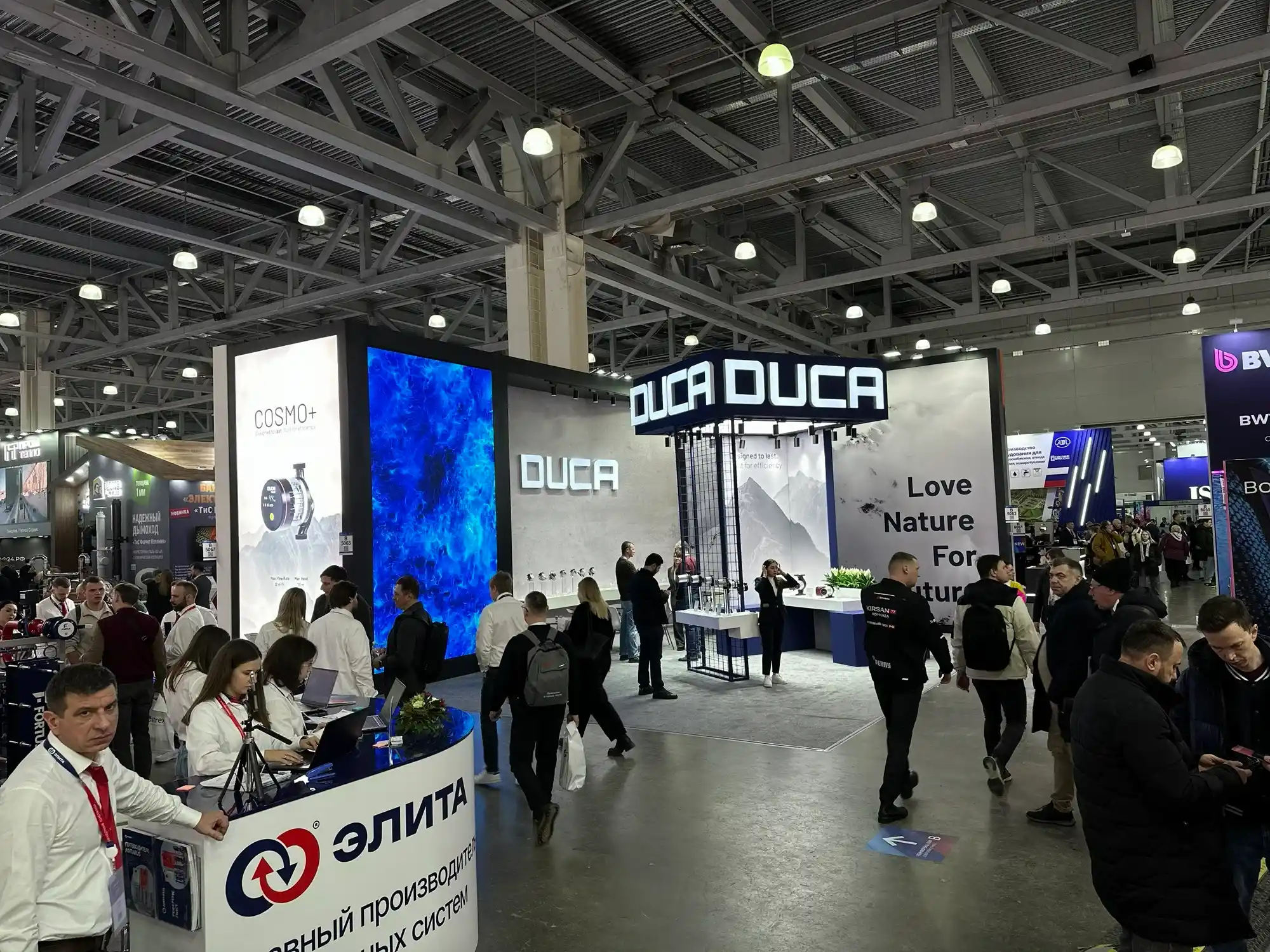 DUCA POMPA Moscow Exhibition Stand