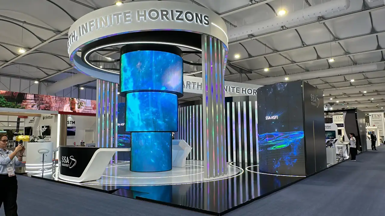 SAUDI SPACE AGENCY Bakü Expo Center fuar standı