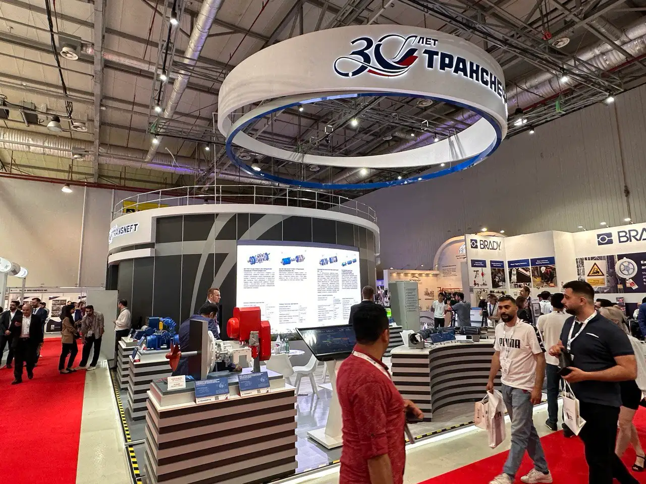TRANSNEFT Bakü Expo Center fuar standı