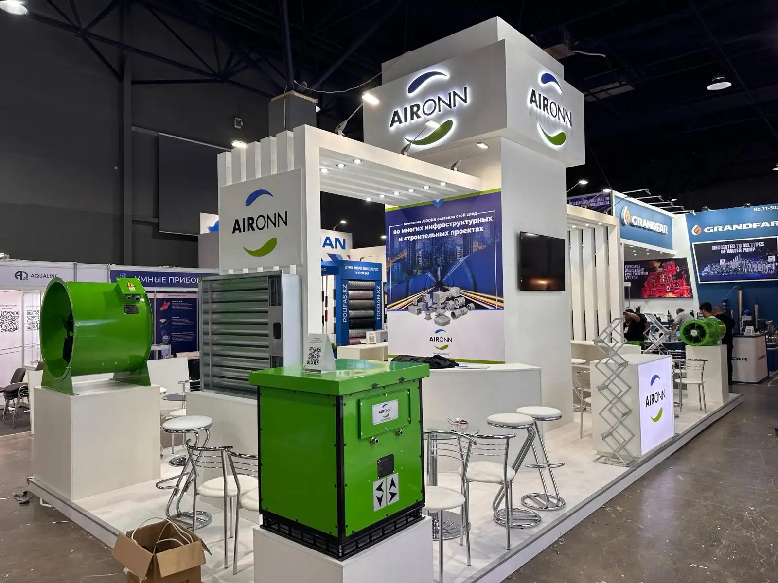 AİRONN HAVALANDIRMA Atakent Exhibition Centre fuar standı