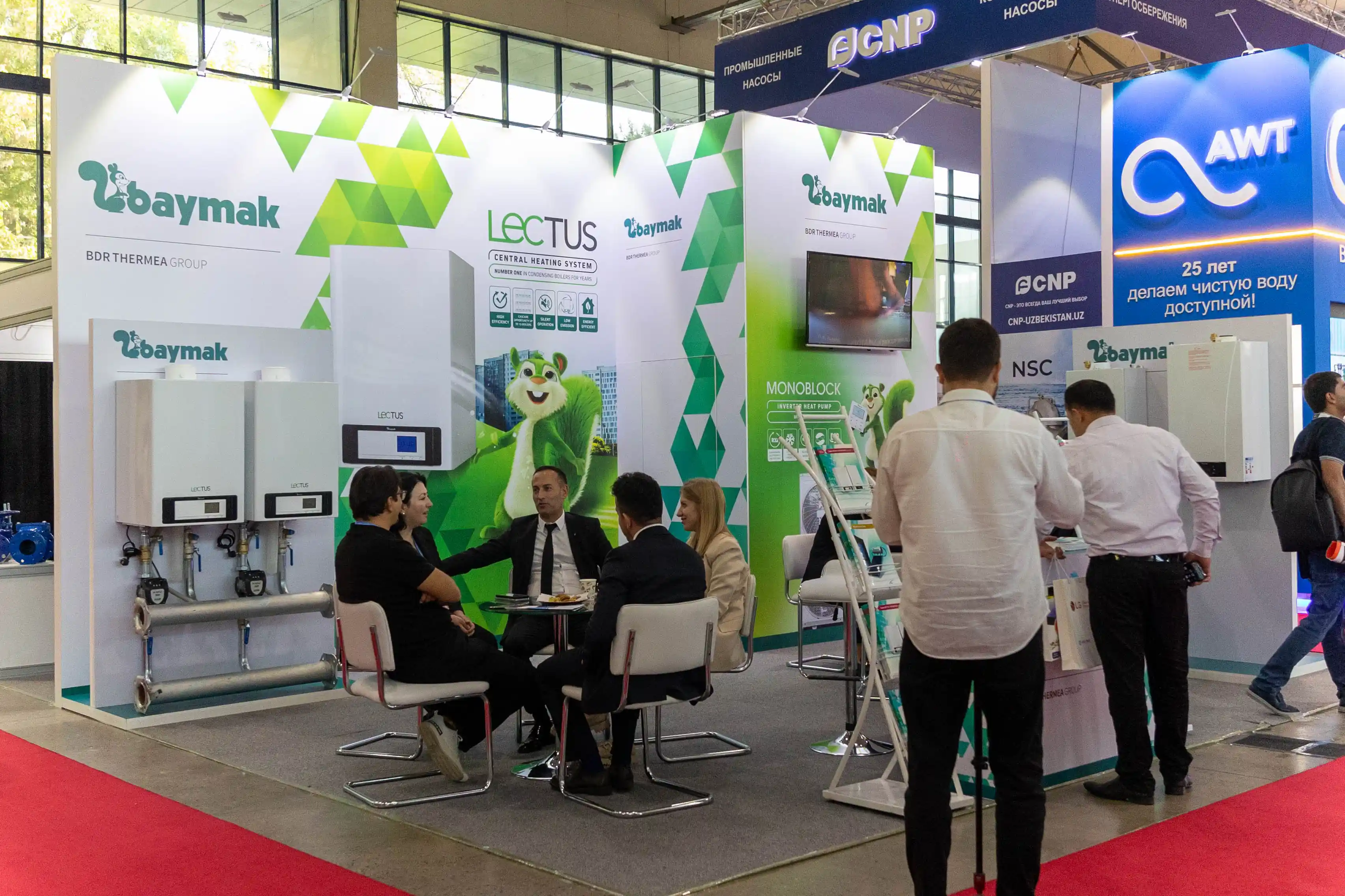 Baymak A.Ş. Taşkent UzExpo Center Oil & Gas fuar standı