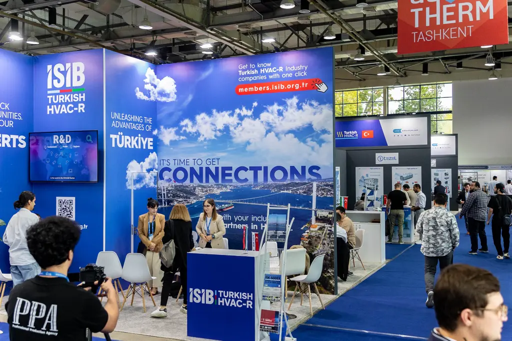 İSİB · Aquatherm Taşkent 2024 — Türkiye milli katılım alanı