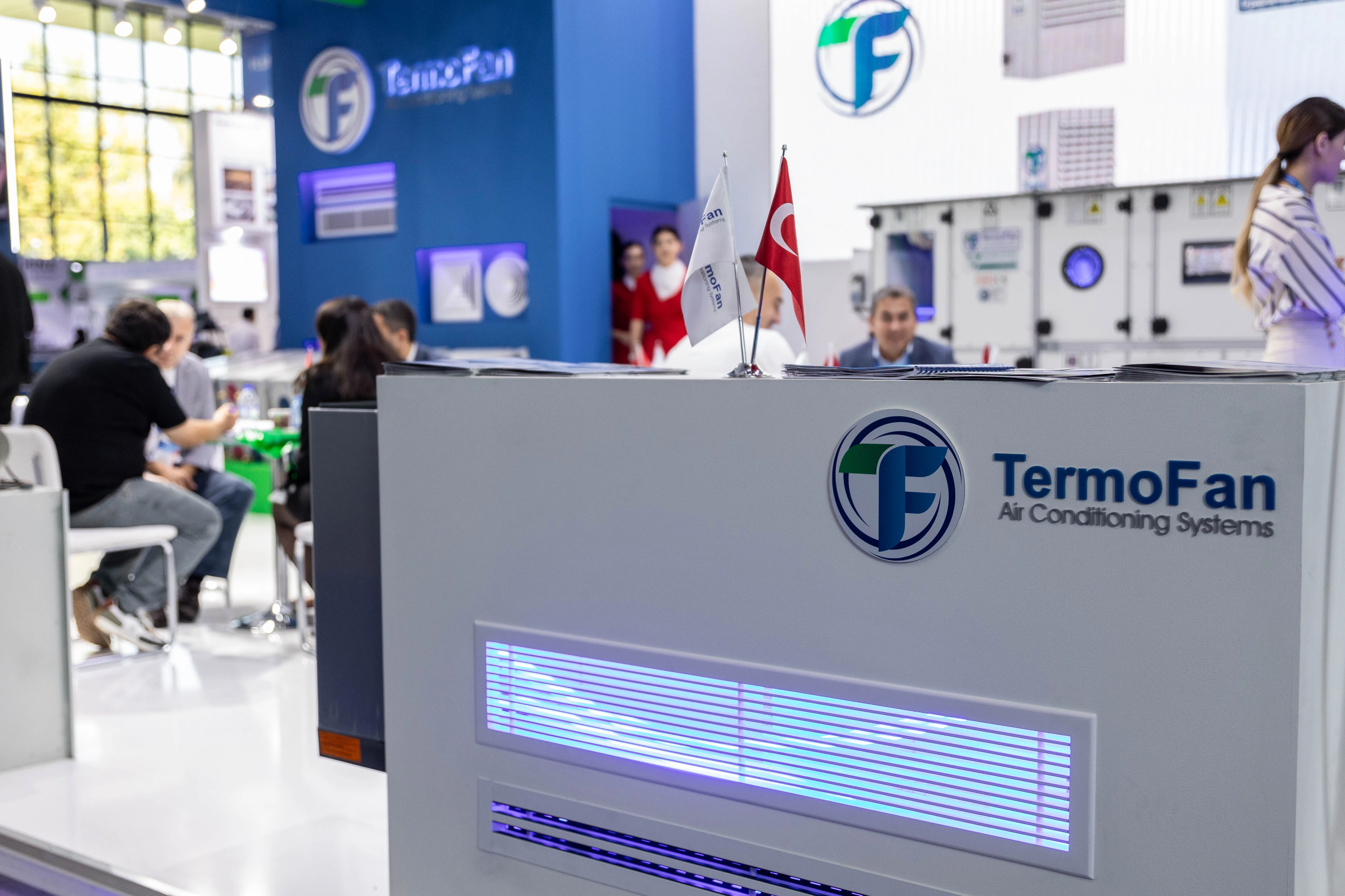 TERMOFAN Havalandırma A.Ş. Taşkent UzExpo Center AgroFood fuar standı