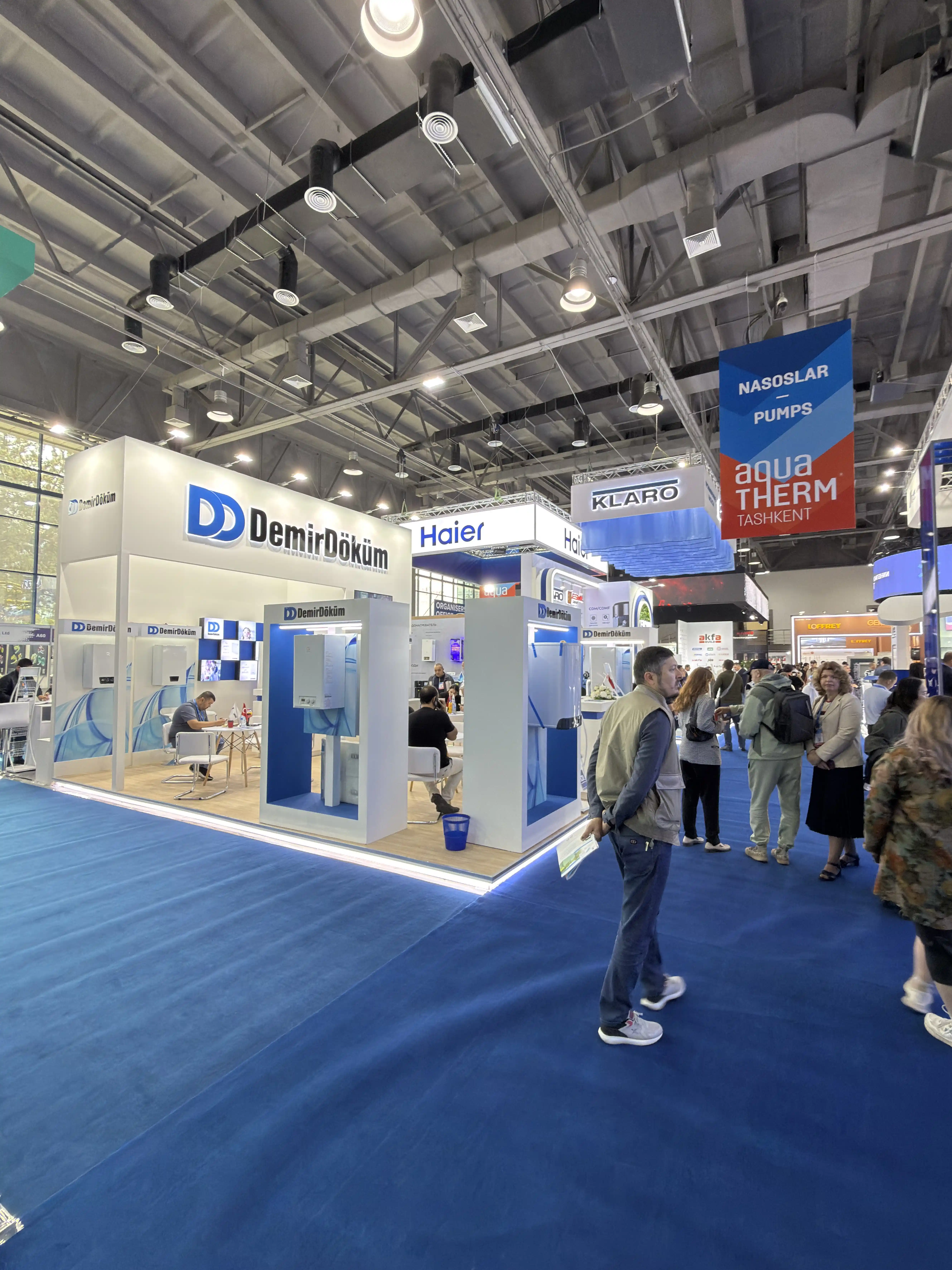 Türk Demir Döküm Fabrikaları A.Ş. Taşkent UzExpo Center ödüllü fuar standı