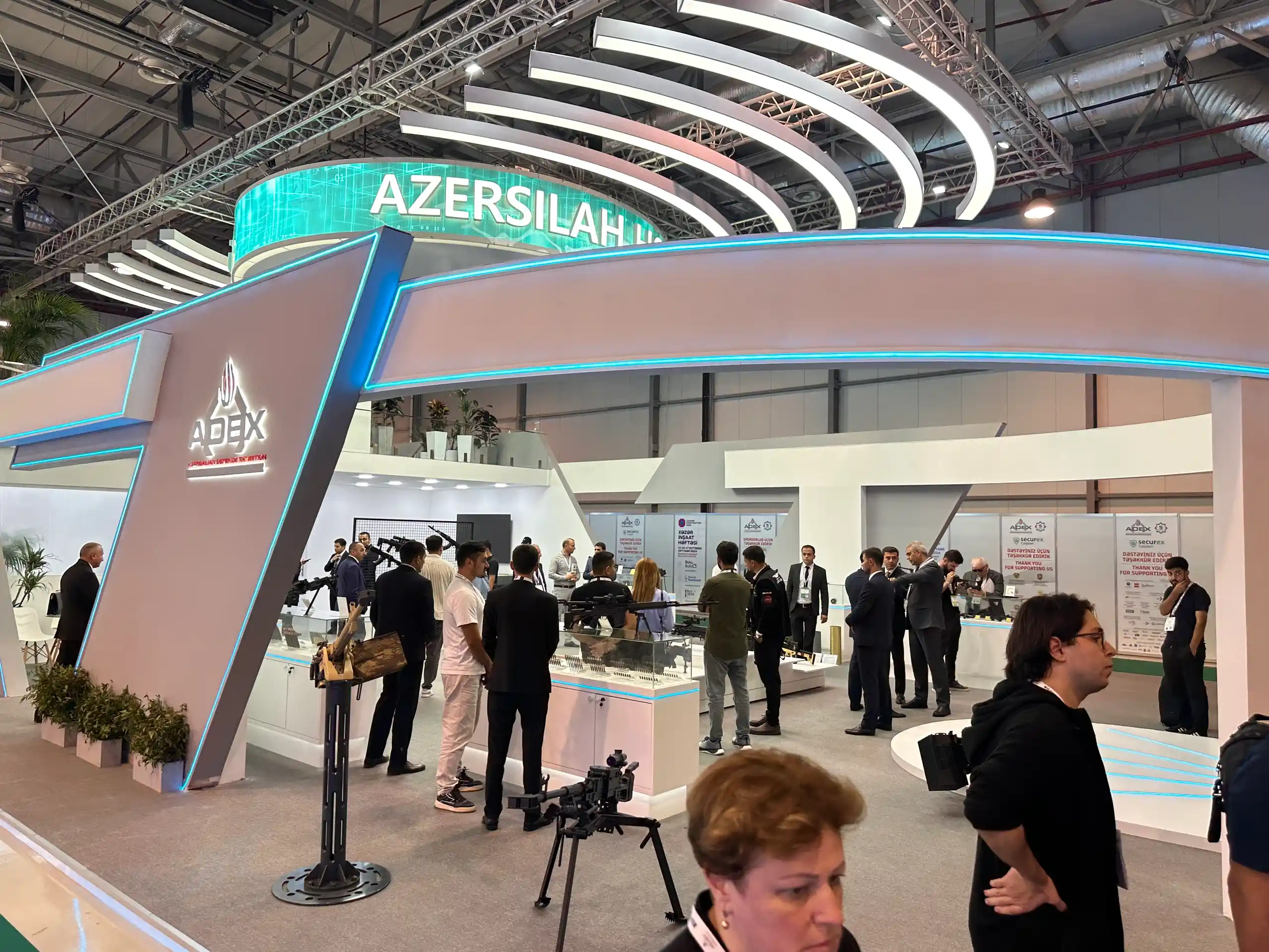 AZERSİLAH HOLDİNG Bakü Expo Center Adex fuar standı