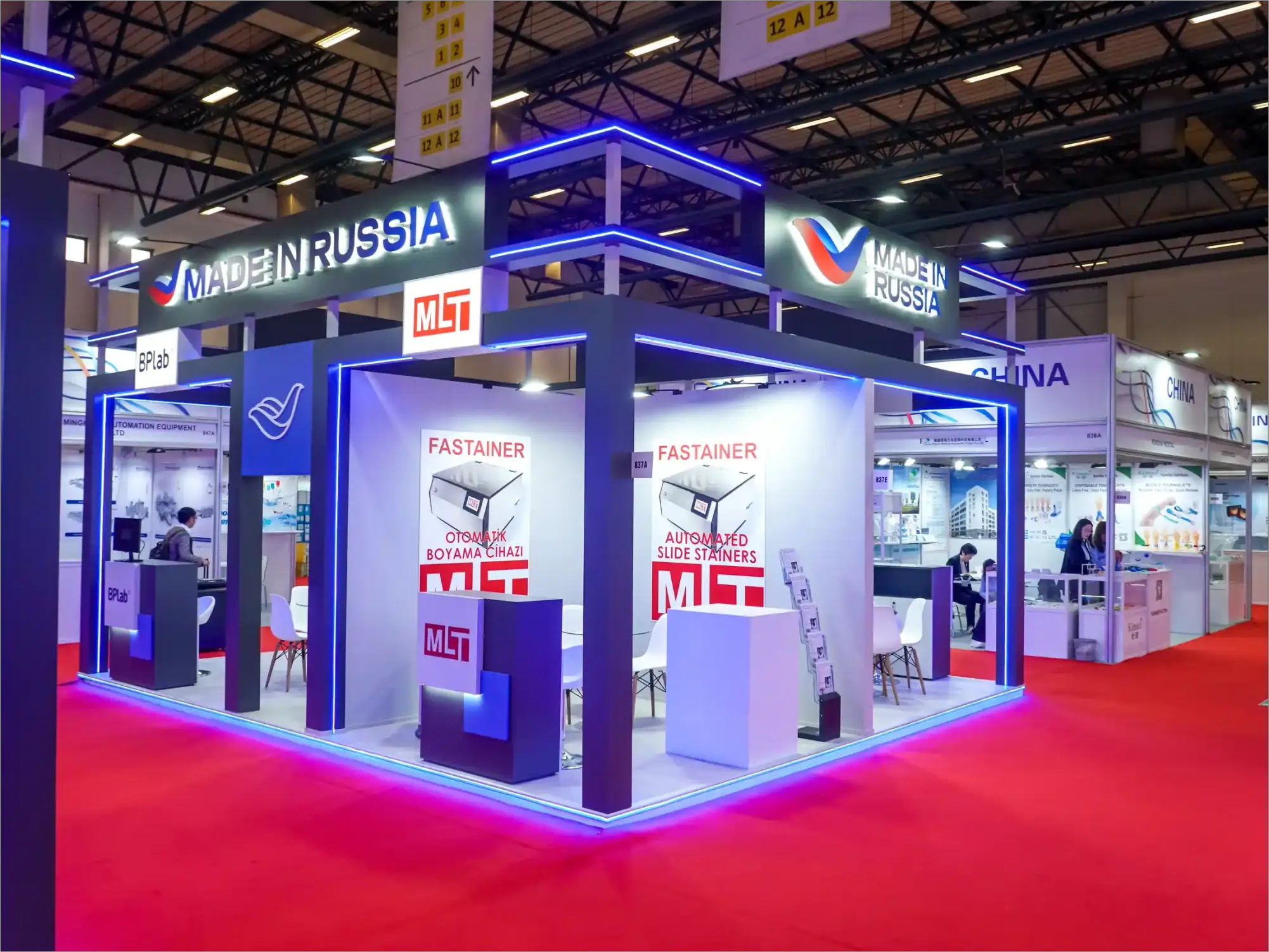Rusya Sağlık Bakanlığı Expomed İstanbul fuar standı